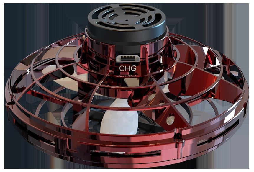 Boomerang Gyro Drohne: Interaktives LED UFO Spinner Spielzeug, das zurückkommt