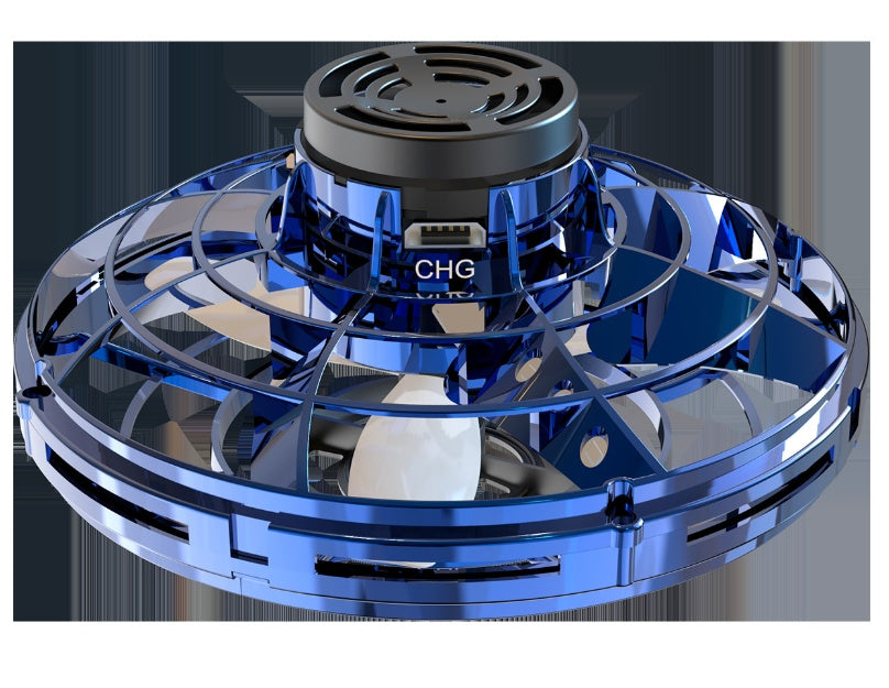 Boomerang Gyro Drohne: Interaktives LED UFO Spinner Spielzeug, das zurückkommt