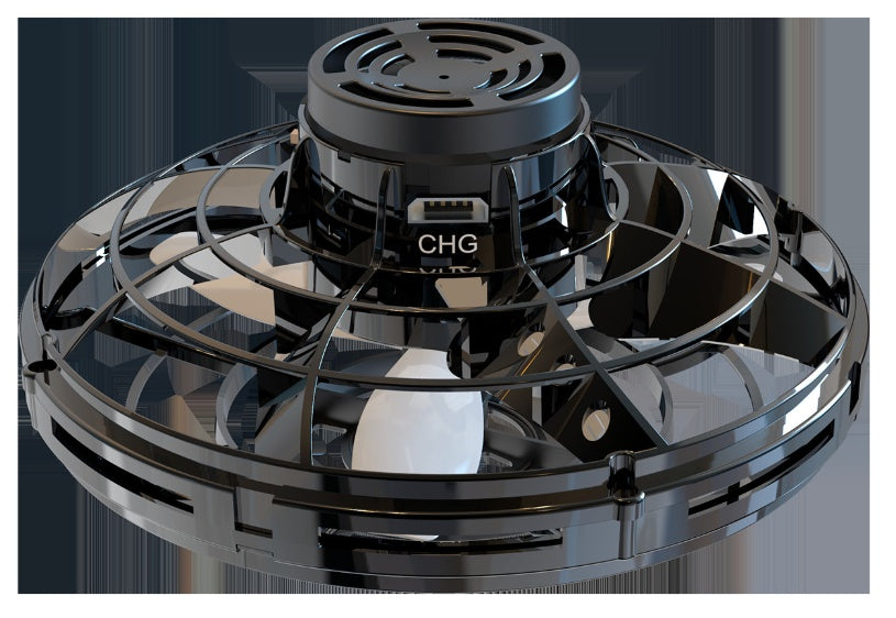 Boomerang Gyro Drohne: Interaktives LED UFO Spinner Spielzeug, das zurückkommt