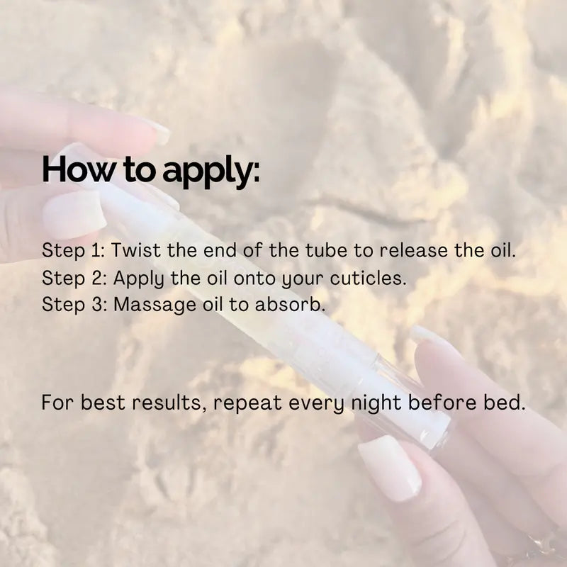 Radiant Cosmetics Nail Growth Oil - Moisturizing, Growth, Strengthening, and Brightening Formula with Vitamins and Fatty Acids for Overall Nail Health Moisture Nail Care