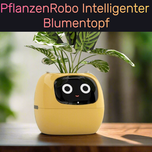 PflanzenRobo Intelligenter Blumentopf mit Gesichtsausdruckskontrolle