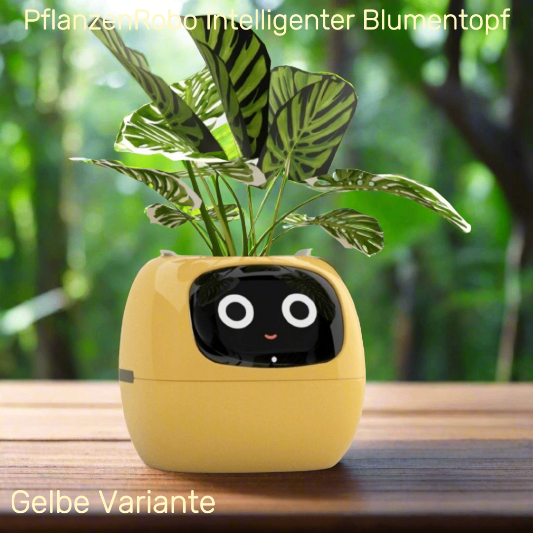 PflanzenRobo Intelligenter Blumentopf mit Gesichtsausdruckskontrolle