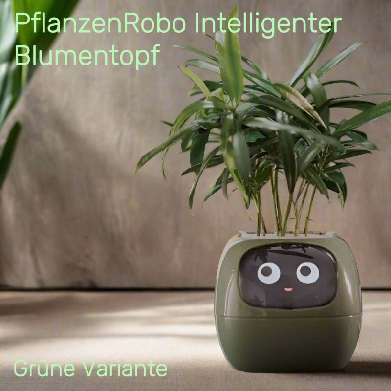 PflanzenRobo Intelligenter Blumentopf mit Gesichtsausdruckskontrolle
